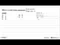 Nilai (x+y) dari sistem persamaan 2x+y=4 -3x+y=-1