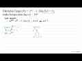 Diketahui fungsi f(x)=2^(x-1)-1 . Jika f(a)=31 , maka