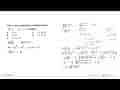 Nilai x yang memenuhi pertidaksamaan akar(5-x) -akar(x-1)<2