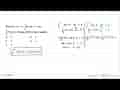 Jika f(x)=ax+b, integral 0 2 f(x) dx=4 dan integral 2 4