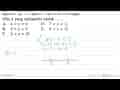 Jika y=2x+1 dan x^2-8x+15<0 maka nilai y yang memenuhi