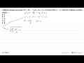 Lingkaran dengan persamaan 2x^2+2y^2-1/2 ax+4y-12=0 melalui