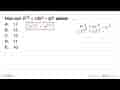 Nilai dari 27^(2/3) + 125^(1/3) - 81^(1/4) adalah.... A. 17