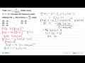 Fungsi f(x) = 12/(1 - 2 cos 2x) dengan selang 0 < x < 2 pi