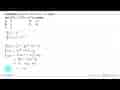 Diketahui f(x)=x^3-6x^2+9 x-5. Nilai dari