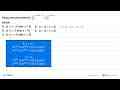 Himpunan penyelesaian (1/5)^(x^2+2x-3) <(1/5)^(-2x+9)