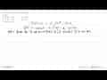 Jika f(x)=1/3 cos 3x-1/2 cos 2x maka f'(x)= ...