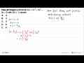 Sisa pembagian polinomial f(x) = 2x^3+9^2-2x+5 oleh (2x+1)