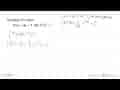 Tentukan F(x) jika: F'(x)=8x+1 dan F(1)=7