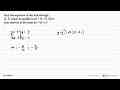 Find the equation of the line through (1, 3) which is