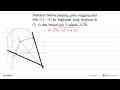 Buktikan bahwa panjang garis singgung dari titik (11,-5) ke