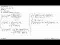 Diberikan f(x)=px+q dan (fofof)(x)=8x-21. Tentukan: a.