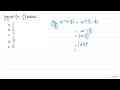 limit x - > pi/2 sin^2 (x - pi/4) adalah...