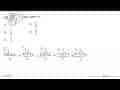 Jika sigma i=1 5 (xi^2+2)/x=105, maka x=