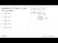 Jika diketahui f(x)=(3x+6)/(x^2-4) dan g(x)=5/(x-2), hasil