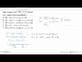 Agar fungsi f(x)=akar(x^2-2x-8)/(x^2-x-6) terdefinisi, maka