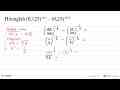 Hitunglah (0,125)^(-0,5)-(0,25)^(-0.25)