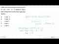 Salah satu akar persamaan polinomial x^3+px^2-13x-12=0