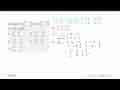 Jika matriks P = (4 1 -2 3) dan Q = (2 0 -7 1), (P-Q)^(-1)