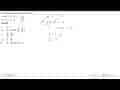 Penyelesaian sistem persamaan y=x^2-2x+3 y=x^2-x-2 adalah