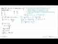 Jika f^(-1)(x^2+4x+5)=x+2 dan g^(-1)(x)=(x+5)/3 maka