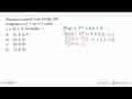 Himpunan daerah hasil (range) dari fungsi f(x) = x^2 + 2x +