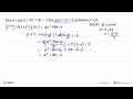 Jika (fog)(x)=4x^2+8x-3 dan g(x)=2x+4, tentukan f^(-1)(x).