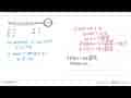 Jika f(x)=(3+x)^2+5, nilai dari f^(-1)(21)= ....