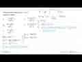 Turunan kedua dari fungsi y=cos^(-1)(x) adalah y'' adalah