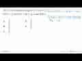 Jika A dan B kejadian dengan P(A U B) = 3/4, P(A^C) = 2/3