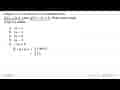 Fungsi f: R->R dan g: R->R di tentukan oleh f(x)=2x+1 dan