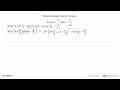 Sederhanakan bentuk berikut. 2cos(x+pi/4)sin(x-pi/4)