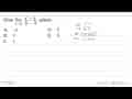 Nilai lim x->3 (x^2-9)/(3x-9) adalah ...