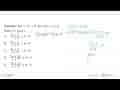 Diketahui f(x)=2x+5 dan g(x)=(x-1)/(x+4) . Hasil