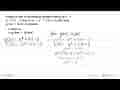 Fungsi g dan h ditentukan dengan rumus g(x)= x^2+7 x-3 dan