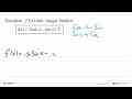 Tentukan f '(x) dari fungsi berikut. f(x)=3 cos x-sin x+5