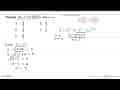 Diketahui lim x >-3 (2-akar(x+a))/(x+3)=b. Nilai a.b=