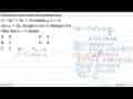 Diketahui akar-akar dari persamaan x^3-6x^2+3x+10 adalah a,