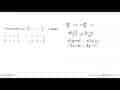 Penyelesaian dari 6p/4 + 3 = 2p/3 - 2 adalah.... A. p = -6