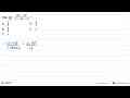 Nilai lim x->1 2(x+3)^2/(x^2+8x+15)=...