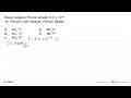 Besar tetapan Planck adalah 6,6 X 10^(-34) Js. Dimensi dari