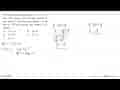 Diketahui suatu fungsi linear f(x)=px+q. Jika titik potong