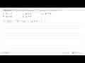 Diketahui f(x)=5 x+7 dan g(x)=x-1 , maka (f+g)(x)=...