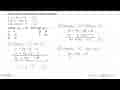 Himpunan penyelesaian sistem persamaan x+2y-z=3 2x-y+2z=11