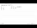 Nilai dari lim x->5 (x^2-9x+20) /(x-5)=....