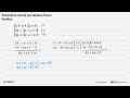 Selesaikan sistem persamaan linear berikut: x+y+2z=0