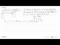 Diketahui: (-x^2+7x+2)/((x-1)(x^2-2x-3)) ekuivalen A/(x-1)