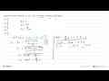 Selisih akar-akar persamaan x^2 + 2ax + (4/3)a = 0 adalah