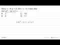 Jika p = -4, q = 3, dan r = -5, maka nilai dari (p^2 - 2q +