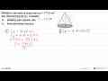 Diketahui luas selimut suatu kerucut 1.177,5 cm^2 dan